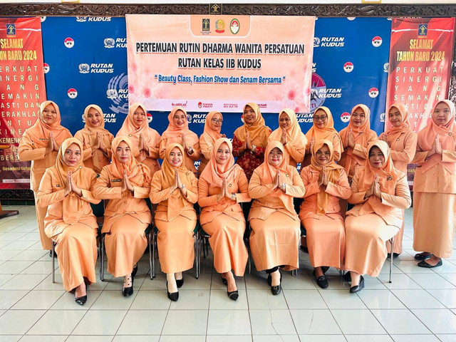 Rutan Kudus Gelar Pertemuan Perdana Dharma Wanita, Siapkan Acara HUT Ke-25