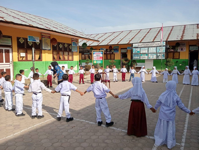 Sekolah yang menerapkan regulasi Pencegahan dan Penanganan Kekerasan di Lingkungan Satuan Pendidikan (PPKSP) dalam menciptakan lingkungan belajar yang aman, nyaman dan inklusif. Foto: Dok. Kemendikbudristek