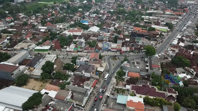 Ilustrasi: Foto suasana salah satu kawasan di Kota Bojonegoro. (Aset: Istimewa)