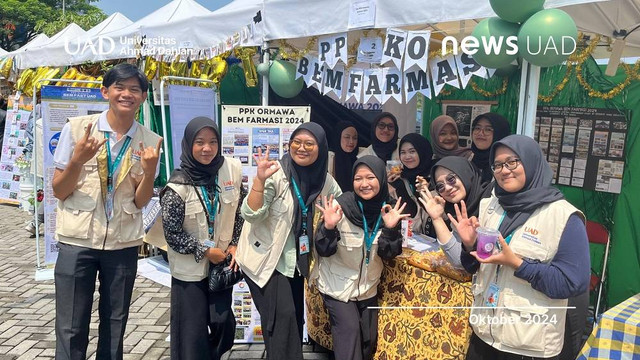 PPK Ormawa BEM Farmasi Universitas Ahmad Dahlan (UAD) Siap Berprestasi di Abdidaya Nasional (Dok. PPKO BEM Farmasi)