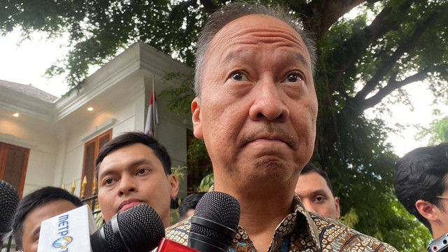 Agus Gumiwang di kediaman Presiden terpilih Prabowo Subianto di Jalan Kertanegara, Jakarta Selatan, Senin (14/10/2024). Foto: Abid Raihan/kumparan