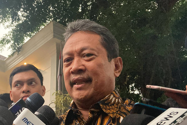 Sakti Wahyu Trenggono di di kediaman Presiden terpilih Prabowo Subianto di Jalan Kertanegara, Jakarta Selatan, Senin (14/10/2024). Foto: Alya Zahra/Kumparan