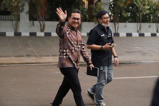 Budi Santoso di kediaman Presiden terpilih Prabowo Subianto di Jalan Kertanegara, Jakarta Selatan, Senin (14/10/2024). Foto: Iqbal Firdaus/kumparan