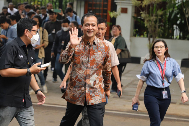 Muhammad Iftitah Sulaiman Suryanagara di kediaman Presiden terpilih Prabowo Subianto di Jalan Kertanegara, Jakarta Selatan, Senin (14/10/2024). Foto: Iqbal Firdaus/kumparan