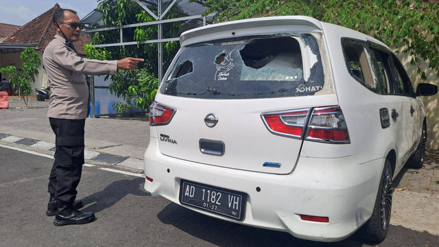 Mahasiswa di Solo tabrak lari diamuk warga, 6 orang luka-luka, Senin (14/10/2024). Foto: Dok. Istimewa