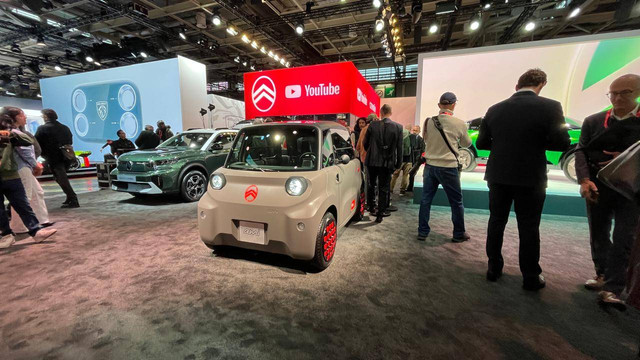 Citroen Ami facelift di pameran Paris Motor Show 2024. Foto: Aditya Pratama Niagara/kumparan