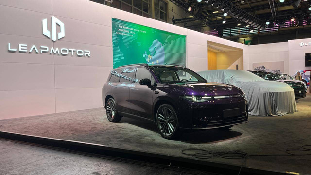 Mobil listrik Leapmotor C10 di Paris Motor Show 2024. Foto: Aditya Pratama Niagara/kumparan