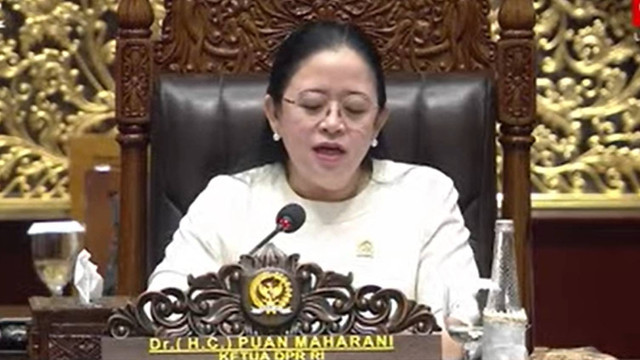 Ketua DPR Puan Maharani. Foto: Youtube/ TV Parlemen