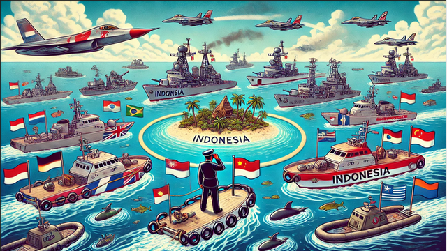 Ilustrasi Ancaman Nuklir di Semenanjung Korea: Implikasi bagi Stabilitas Asia Timur dan Perdamaian Dunia (Sumber: Penulis)