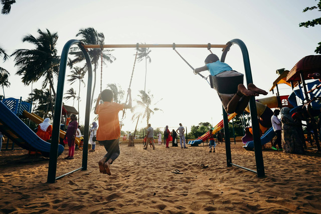 Cafe yang Ada Playground di Batu Malang (Foto hanya ilustrasi, bukan tempat sebenarnya) Sumber: pexels/ cottonbro studio