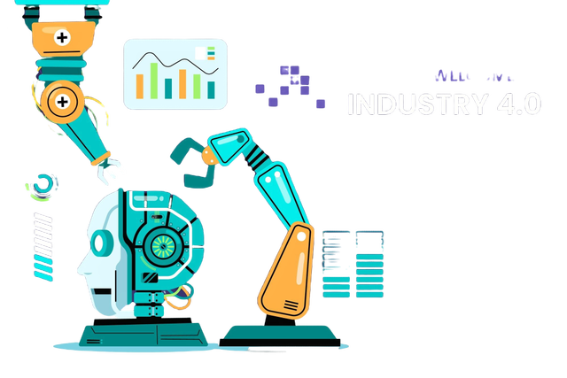 Ilustrasi Pengaruh Tekhnologi terhadap Produktivitas Produksi di Era Industri 4.0. Foto: Freepik.com