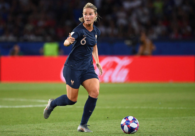 Eks kapten Timnas Wanita Prancis, Amandine Henry. Foto: FRANCK FIFE / AFP