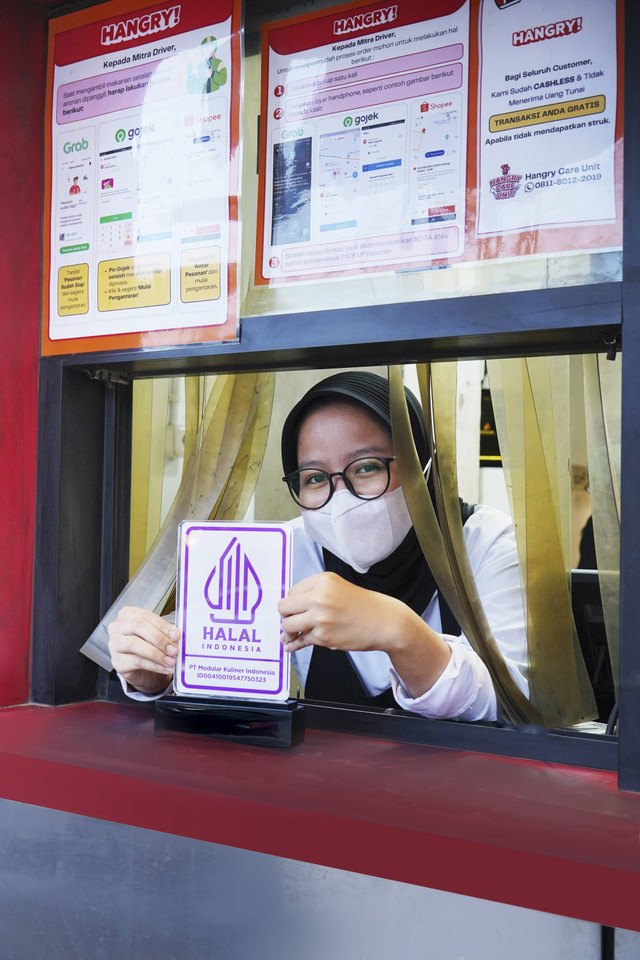 Hangry Indonesia raih sertifikat halal. Foto: Dok. Hangry Indonesia