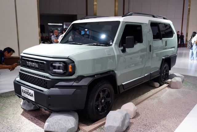 Peluncuran Toyota Hilux Rangga di Jakarta, Selasa (15/10/2024). Foto: Sena Pratama/kumparan