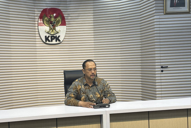 Juru bicara KPK Tessa Mahardhika Sugiarto, di Ruang Konferensi Pers Gedung Merah Putih KPK, Selasa (15/10/2024). Foto: Fadhil Pramudya/kumparan