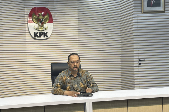 Juru bicara KPK Tessa Mahardhika Sugiarto, di Ruang Konferensi Pers Gedung Merah Putih KPK, Selasa (15/10/2024). Foto: Fadhil Pramudya/kumparan