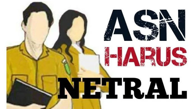 Ilustrasi ASN harus netral. Foto: rri.co.id.