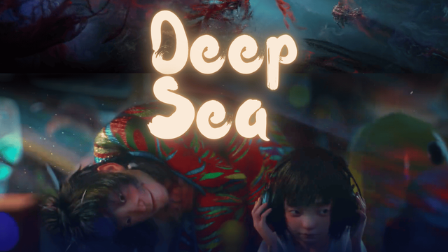 Ilustrasi Poster Film Deep Sea (Sumber foto: pribadi)