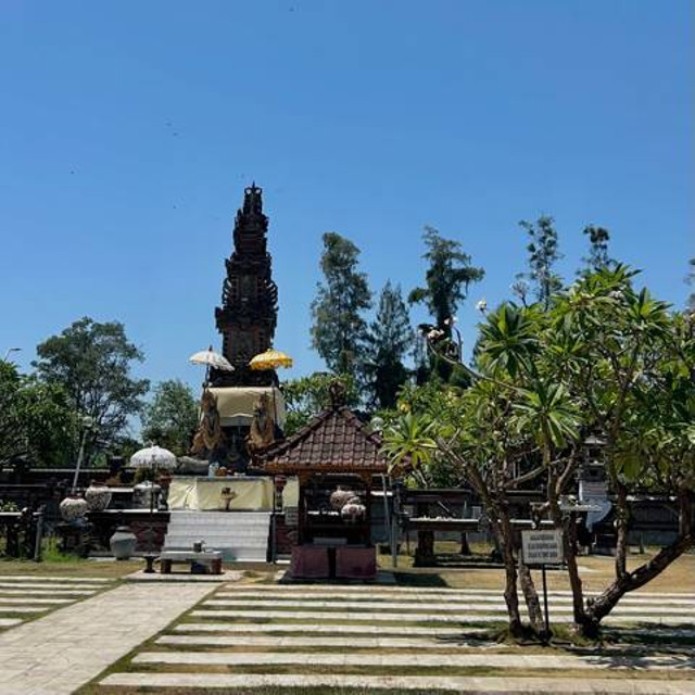 Suasana Pura Segara Kenjeran, Sumber Foto: Amanda Kartika (25/9/2024)