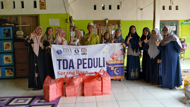 TDA Peduli Serang Raya Kunjungi Pondok Pesantren Tahfidz Daar El Qomar