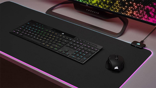 Ilustrasi keyboard laptop wireless terbaik. Foto: Corsair 