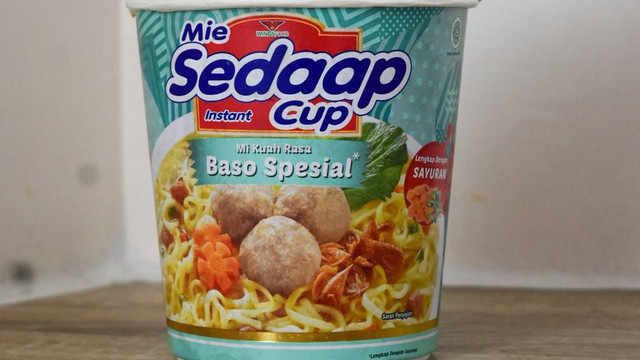 Mie Sedaap Cup. Foto: RinaOkta/Shutterstock