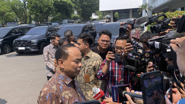 Menkominfo, Budi Arie Setiadi di Istana Negara Jakarta, Jumat (17/10/2024). Foto: Luthfi Humam/kumparan