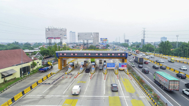 Tol Ruas Jakarta-Tangerang.  Foto: Dok. Jasamarga