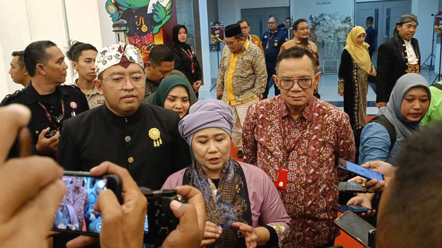 Luluk Nur Hamidah usai Debat Pilgub Jatim 2024 Foto:  Farusma Okta Verdian/kumparan