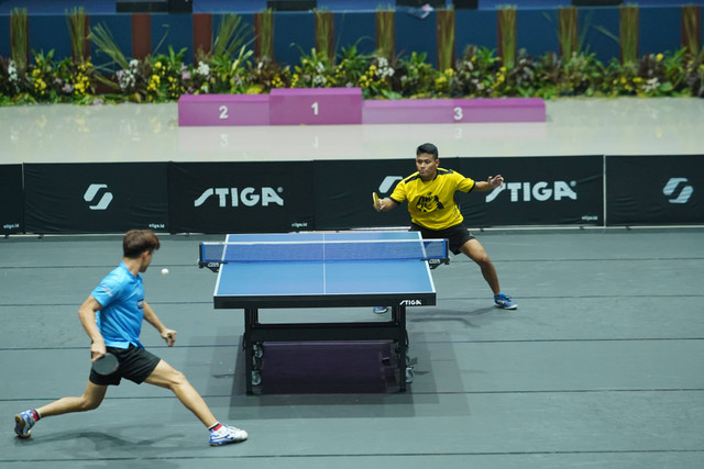 Indonesian Pingpong League di GOR Ahmad Yani, Mabes TNI Cilangkap, Jakarta. Foto: Dok. Istimewa