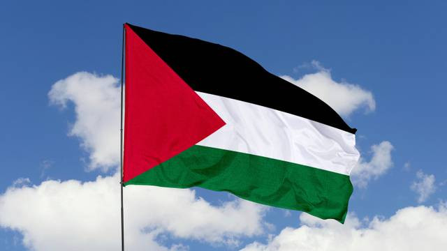 Ilustrasi bendera Palestina, Foto: KumparanNEWS