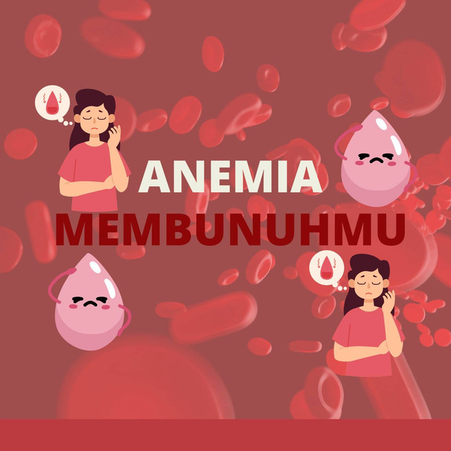 Ilustrasi Anemia (Ilustrasi Gambar Dibuat Sendiri)