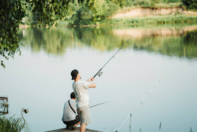 Spot Mancing di Malang. Foto hanya ilustrasi, bukan tempat sebenarnya. Foto: dok. Unsplash/Vitalii Khodzinskyi