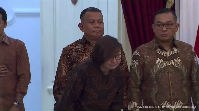 Irene Umar, Wamen Ekraf/Wakil Kepala Bekraf saat dipanggil oleh Presiden Prabowo Subianto di Istana Negara, Jakarta, Minggu (20/10/2024). Foto: YouTube/Sekretariat Presiden