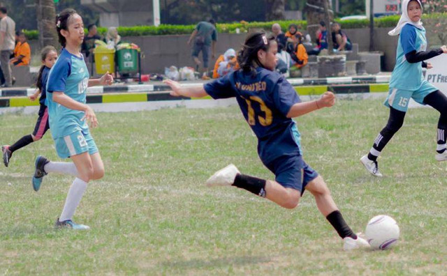 Road to Gothia Cup, SKF Girls School Challenge Jakarta. Foto: Dok. SKF