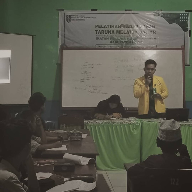 Pelatihan Organisasi (Sumber: Dokumentasi Pribadi)