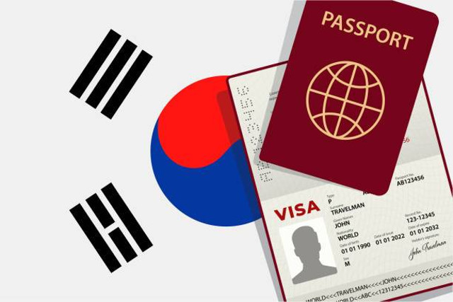 Ilustrasi Visa Korea Selatan (Sumber : https://www.istockphoto.com/id/search/2/image?family=creative&mediatype=illustration&phrase=visa%20korea%20selatan)