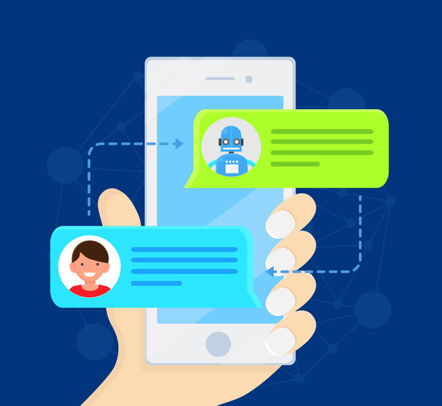 Illustrasi Chatbot Berbasis AI. Foto : freepik.com