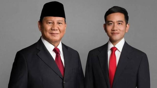 Presiden Prabowo Subianto dan Wakil Presiden Gibran Rakabuming. Foto: Istimewa