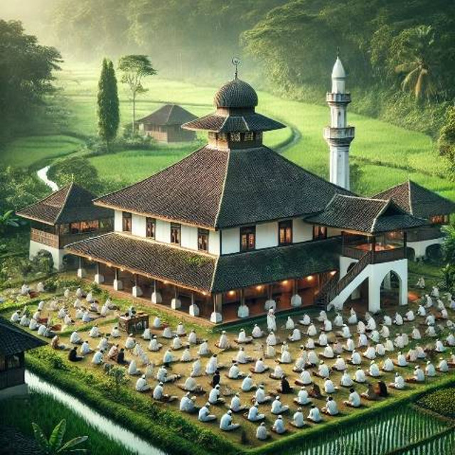 Ilustrasi: Salah Satu Media Penyebaran Agama Islam di Indonesia: Peran Dakwah melalui Pesan, (Sumber gambar dari A Rima Mustajab)