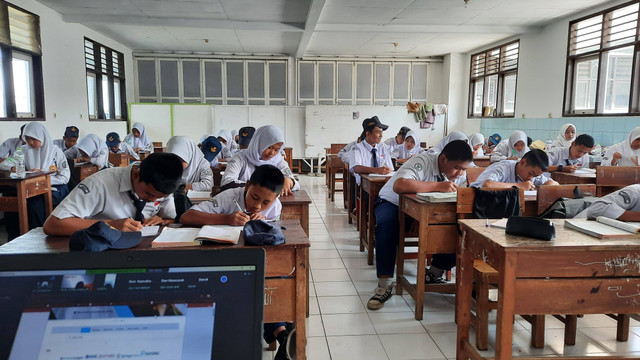 Foto dari penulis: Pembelajaran PAI pada Salah Satu Sekolah di Kota Bandung