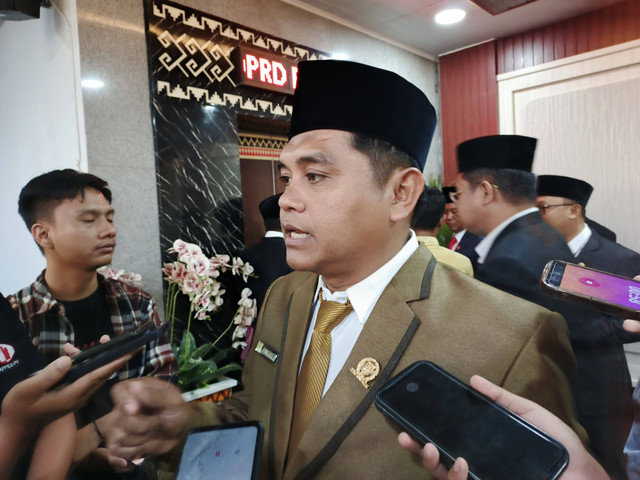 Juru Bicara Panitia Khusus (Pansus) penyusunan tatib, Muhammad Ghofur dari Fraksi PKS | Foto : Eka Febriani / Lampung Geh