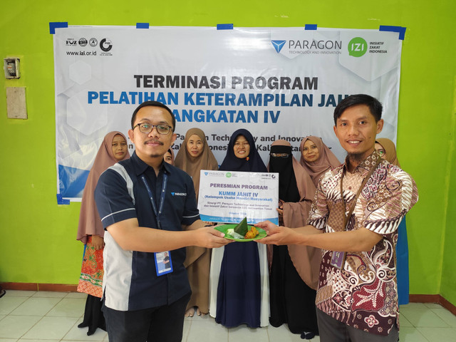 Terminasi Program Pelatihan Keterampilan Jahit & Peresmian Program KUMM Jahit IV