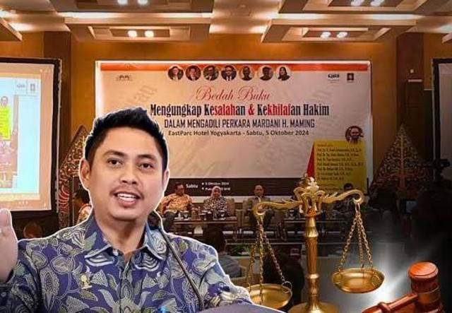 Pengajar Hukum Pidana di FH UII, Dr Mahrus Ali menilai Mardani H Maing tidak melanggar semua pasal yang dituduhkan sehingga harus dibebaskan demi hukum dan keadilan.