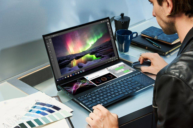 Ilustrasi laptop 4K murah. Foto: Asus 