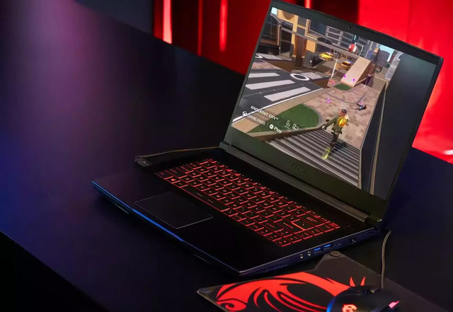 Ilustrasi laptop MSI terbaru, MSI Thin GF63. Foto: MSI 