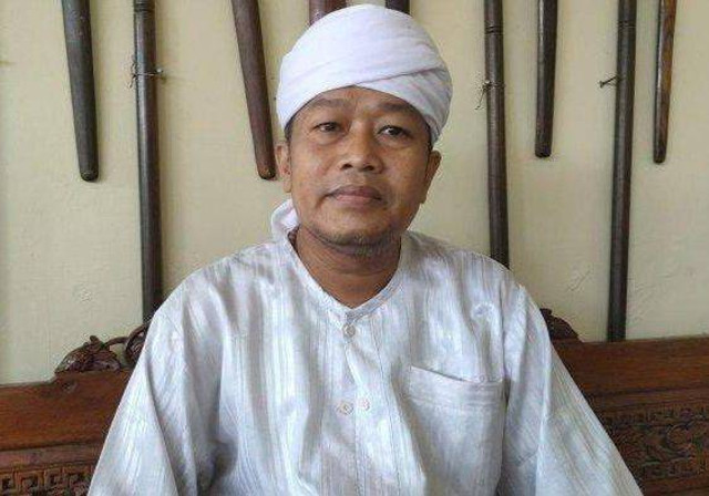 Pimpinan Padepokan Agung Amparan Djati di Kabupaten Cirebon Raden Gilap Sugiono, dok Istimewa 