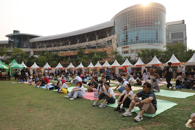 Keseruan di Pesta Nasgor 2024. Dok kumparan.