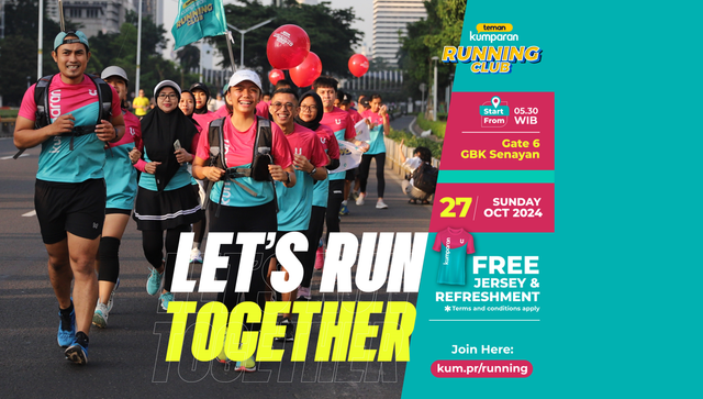 Fun Run teman kumparan Edisi Hari Sumpah Pemuda. Foto: kumparan