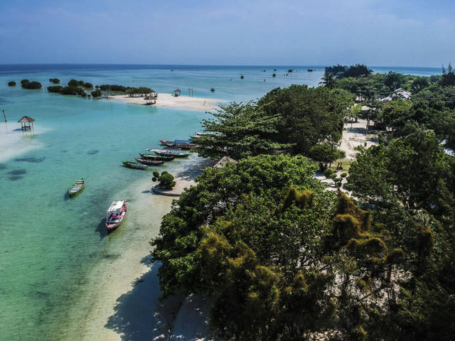  Pulau Pari di Kepulauan Seribu. Foto: Shutterstock